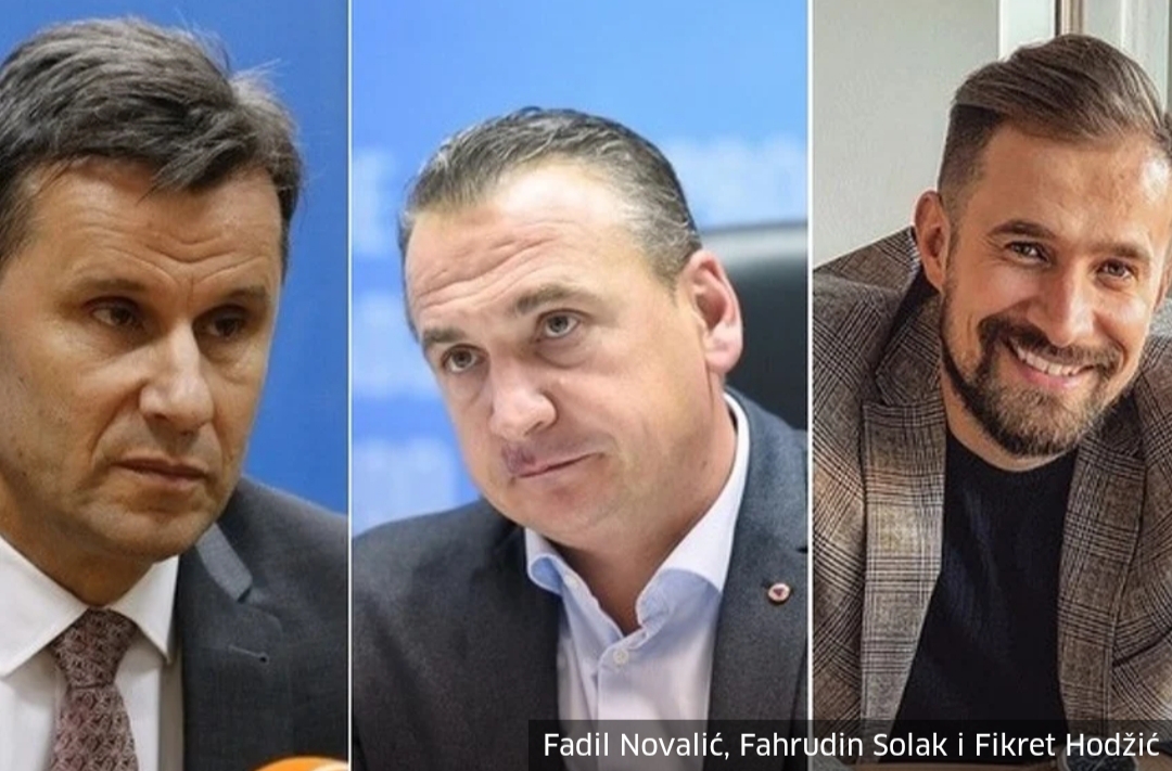 Predložen jednomjesečni pritvor za Fadila Novalića, Fahrudina Solaka i Fikreta Hodžića