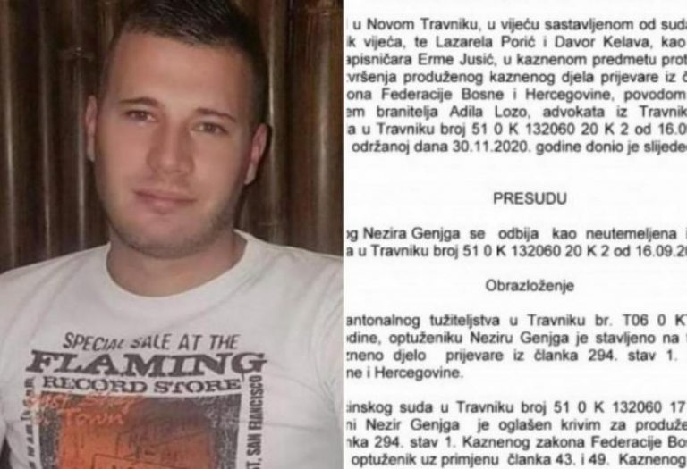 Nezir iz Travnika osuđen na tri mjeseca zatvora zbog prevare na benzinskoj pumpi od 60KM