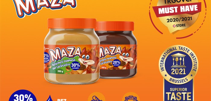 Maza premium kremni namaz dobitnik ovogodišnjeg «Must have» priznanja za vrhunski kvalitet