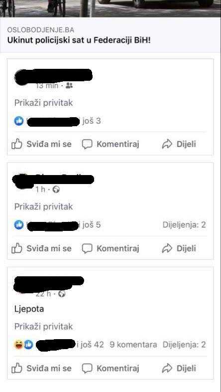 U FBiH nije ukinut policijski sat! U FBiH nije ukinut policijski sat!