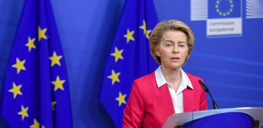 Von der Leyen: Od maja do kraja augusta u BiH stiže 210.000 doza vakcina