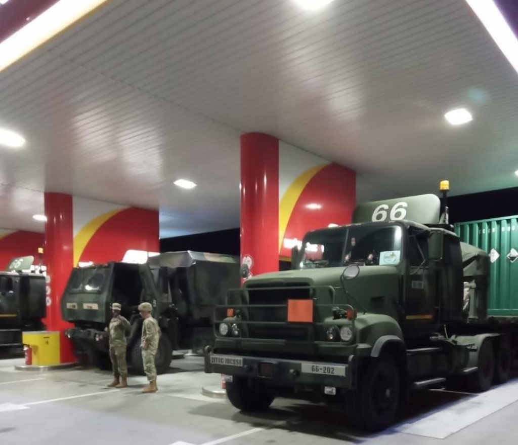 Konvoj američkih vozila za vježbu sa Oružanim snagama BiH ušao u našu zemlju