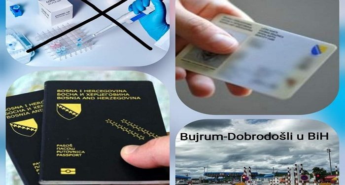 Da ponovimo prije praznika : Ko sve može u Bosnu i Hercegovinu bez PCR testa