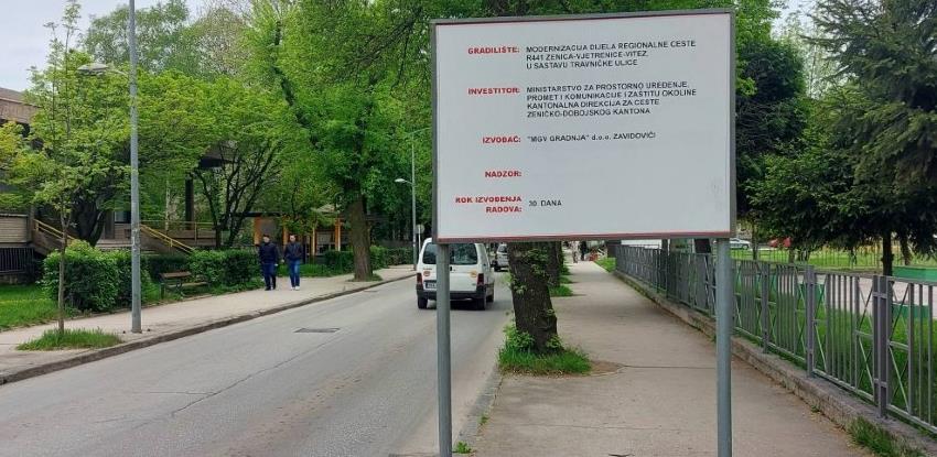 Počinje rekonstrukcija Travničke ceste na putu Zenica - Vjetrenice - Vitez