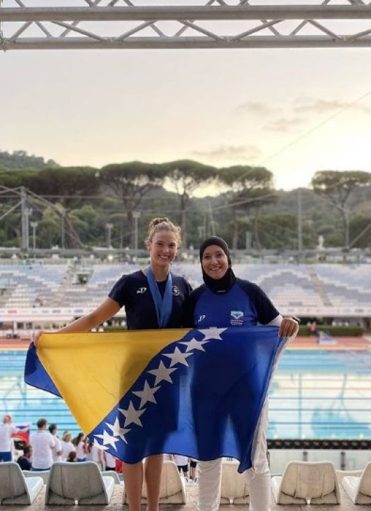 Lana Pudar: Ponosna sam, medalje posvećujem svim dragim ljudima u BiH Lana Pudar: Ponosna sam, medalje posvećujem svim dragim ljudima u BiH