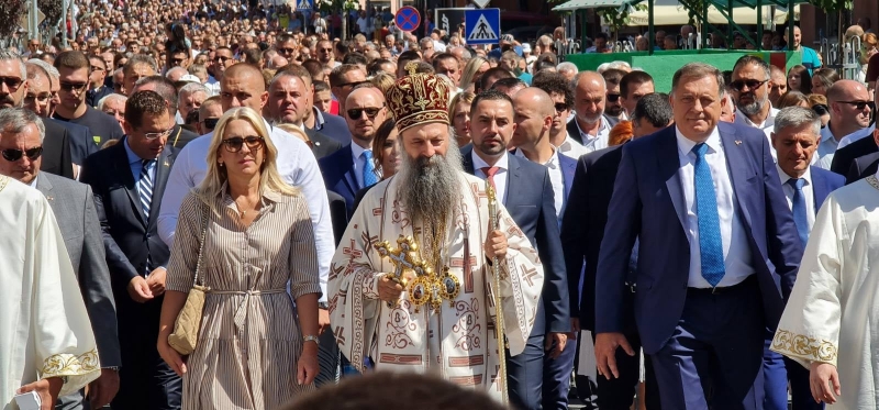 Poruka patrijarha Porfirija u Doboju "braći muslimanima, katolicima i pravoslavcima", ali i strancima u BiH