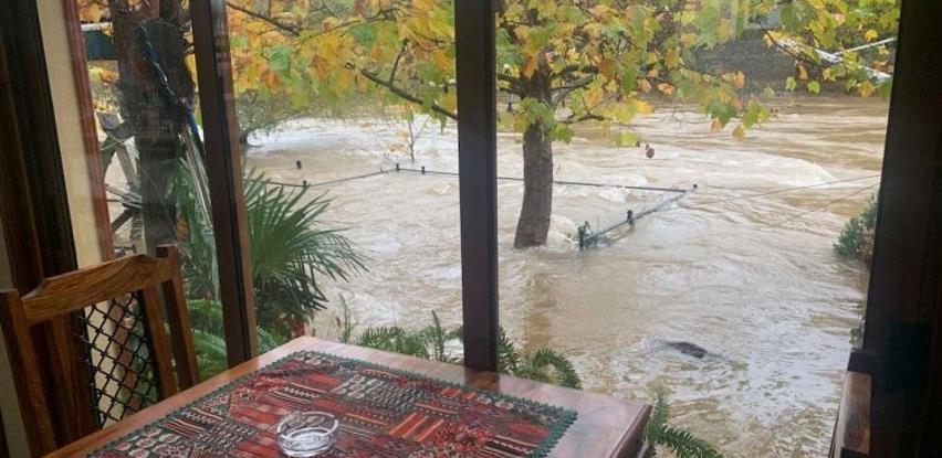 Izlila se rijeka Buna, Blagaj pod vodom