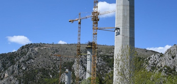 Pogledajte kako teku radovi na izgradnji najvećeg mosta na Koridoru5C