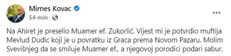 Umro Muamer Zukorlić