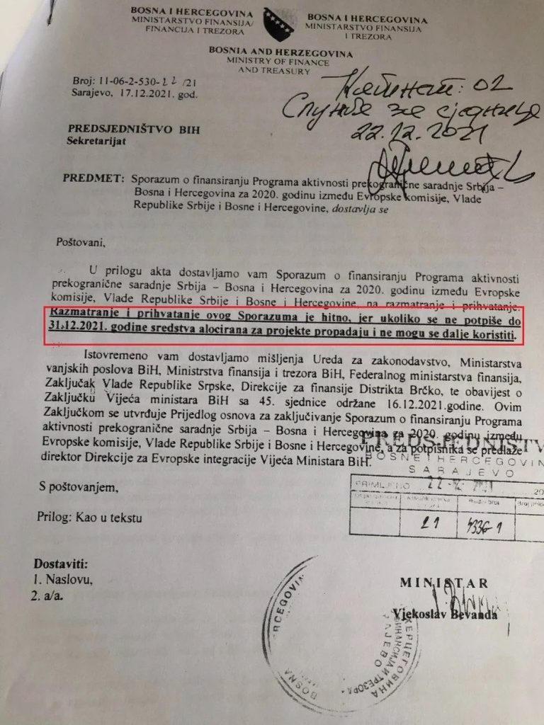 Dodik zbog "sumanutog" glasanja protiv svega oštetio BiH i Srbiju za 3,5 miliona KM