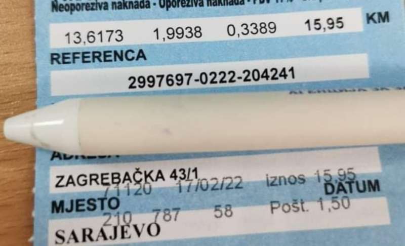 ZA PLAĆANJE RAČUNA DO 50 KM U BH POŠTI SADA SE PLAĆA 1,5 KM NAKNADE ZA PLAĆANJE RAČUNA DO 50 KM U BH POŠTI SADA SE PLAĆA 1,5 KM NAKNADE