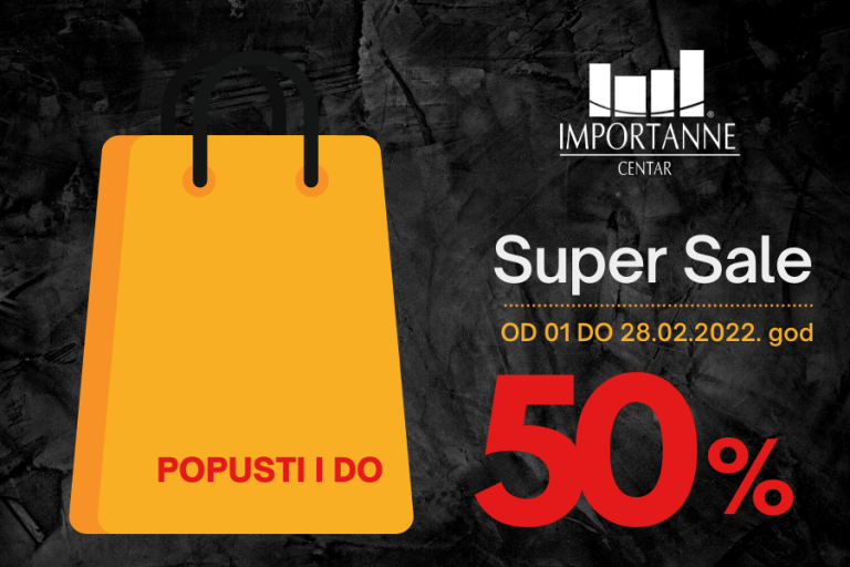 Super Sale čeka vas u Importanne centru i potpuno novi ugostiteljski koncept pod nazivom Burgerija by Milkman