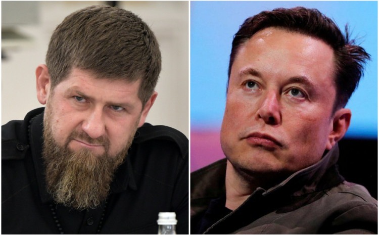 Čečenski vođa "savjetovao" Maska da ne upoređuje snagu s Putinom, milijarder mu odgovorio Čečenski vođa "savjetovao" Maska da ne upoređuje snagu s Putinom, milijarder mu odgovorio