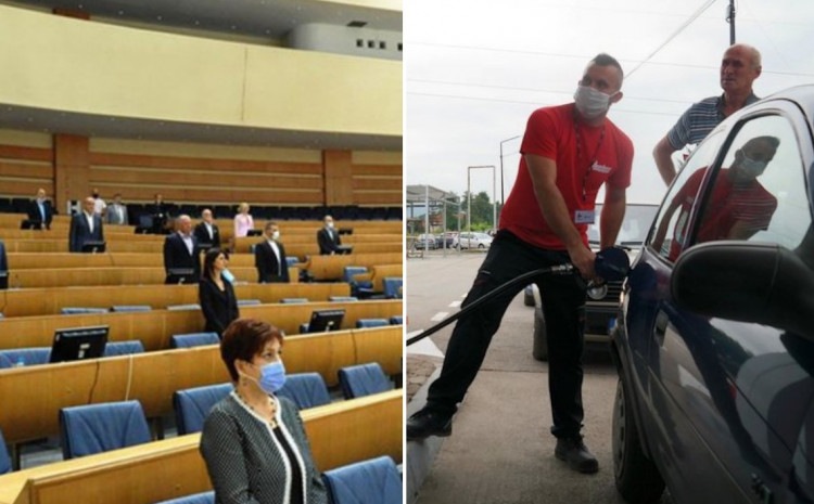 Usvojen prijedlog o ukidanju akciza: Gorivo jeftinije 40 feninga Usvojen prijedlog o ukidanju akciza: Gorivo jeftinije 40 feninga