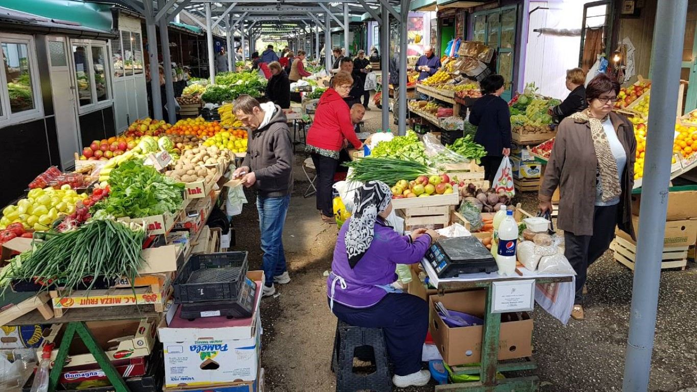 Smanjena vrijednost prodaje na pijacama u FBiH