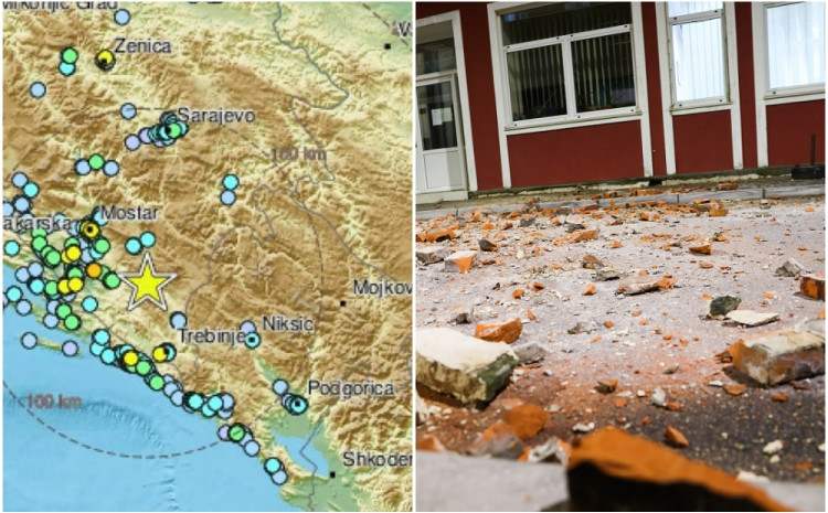 Zemljotres u Hercegovini: "Cijeli hotel mi se tresao, bacao me po krevetu, bilo je strašno"