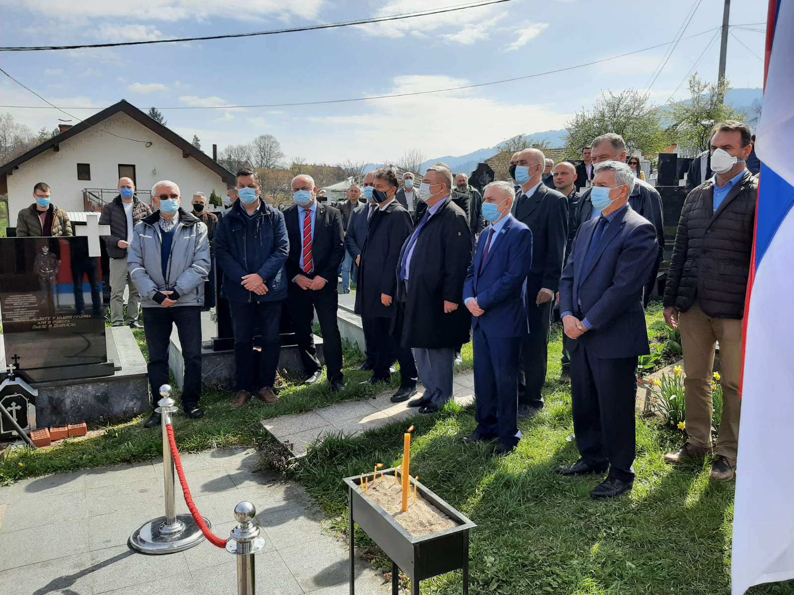 U Višegradu odata počast Rusima koji su učestvovali u agresiji na BiH