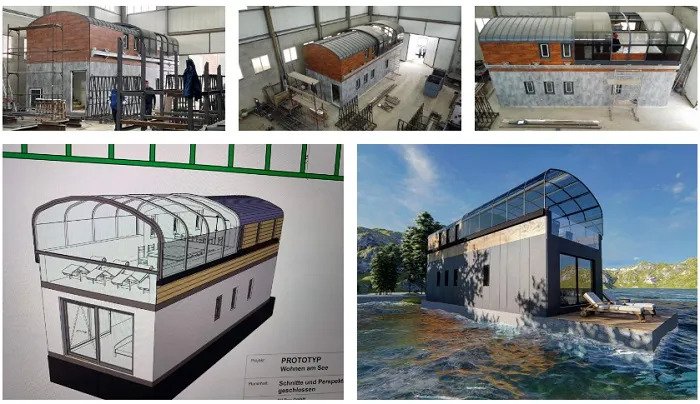 Bh. kompanije proizvele prvu kuću na vodi: Projekt za Evropu! Bh. kompanije proizvele prvu kuću na vodi: Projekt za Evropu!