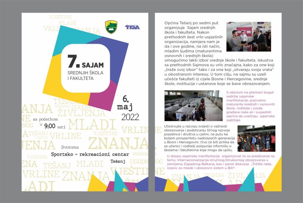 7. SAJAM SREDNJIH ŠKOLA I FAKULTETA 7. SAJAM SREDNJIH ŠKOLA I FAKULTETA