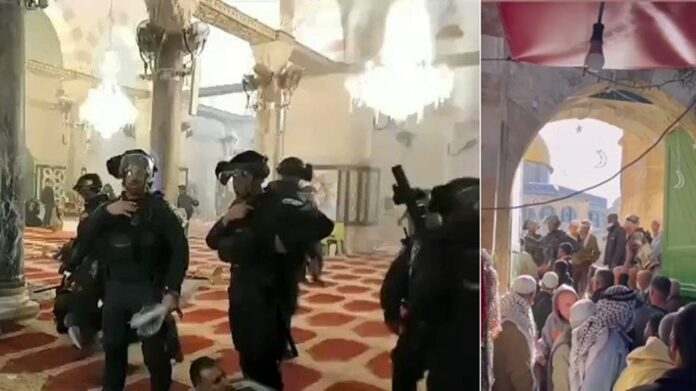 VJERNICI NISU POŠTEĐENI NI U SVETIM DANIMA: UZNEMIRUJUĆE SCENE IZ AL-AQSE, POVRIJEĐENA 152 PALESTINCA VJERNICI NISU POŠTEĐENI NI U SVETIM DANIMA: UZNEMIRUJUĆE SCENE IZ AL-AQSE, POVRIJEĐENA 152 PALESTINCA