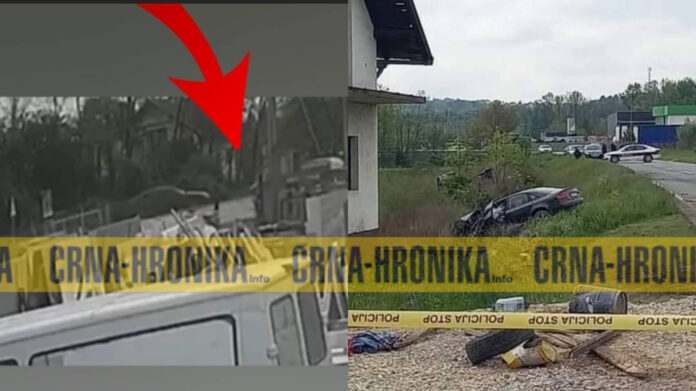 (VIDEO) Pogledajte tešku saobraćajnu nesreću kod Gradačca u kojoj su poginuli supružnici Draganović