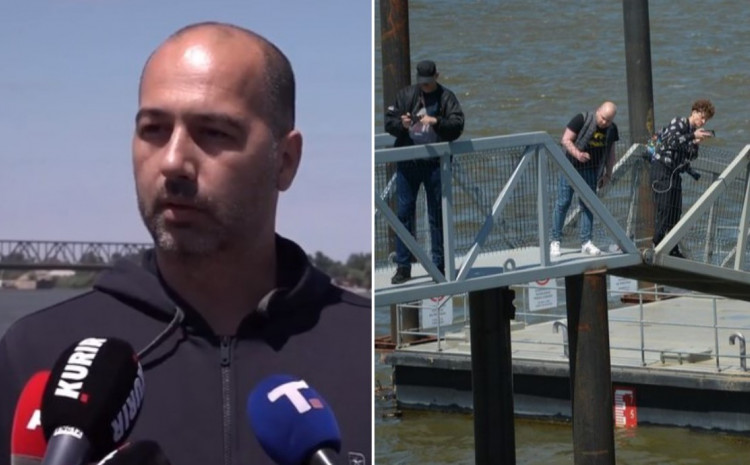Kapetan broda koji je pronašao tijelo u Dunavu: Na patikama mladića je slovo V, isti znak kao na Matejevoj obući Kapetan broda koji je pronašao tijelo u Dunavu: Na patikama mladića je slovo V, isti znak kao na Matejevoj obući