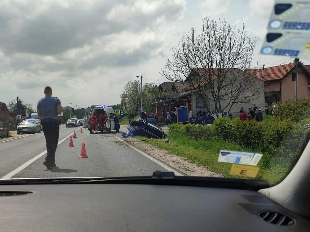 Teška saobraćajna nesreća na magistralnom putu Tuzla – Srebrenik