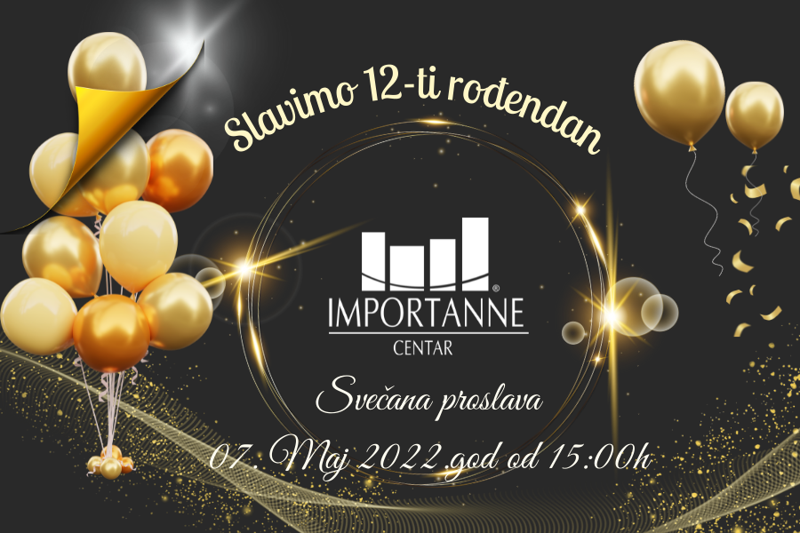 Importanne centar slavi 12. rođendan