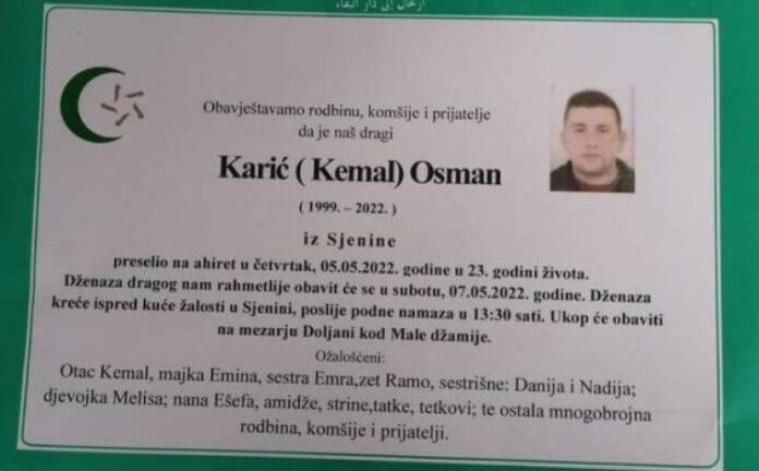 Danas dženaza 23-godišnjem mladiću koji je poginuo na gradilištu u četvrtak Danas dženaza 23-godišnjem mladiću koji je poginuo na gradilištu u četvrtak