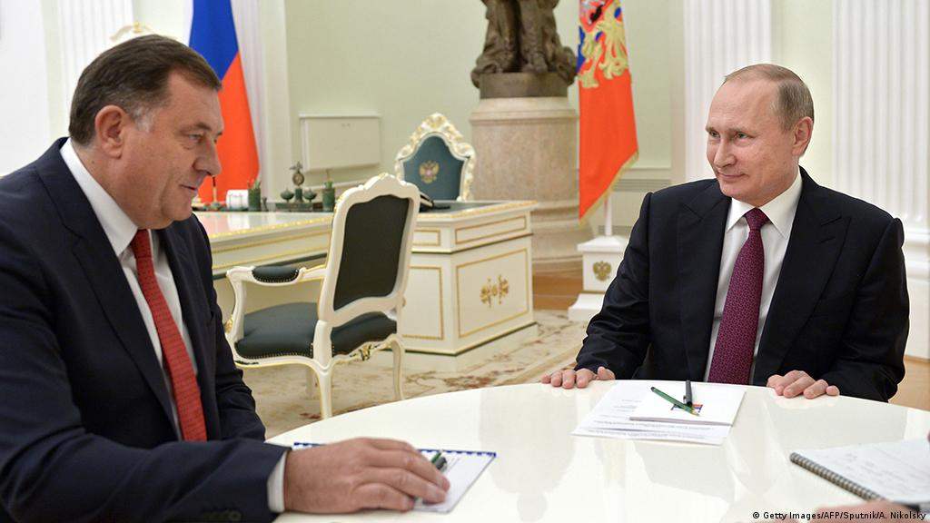 Putin će primiti Dodika