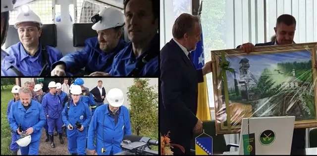 Priznanje za Izetbegovića: Rudari nagradili njegove napore u borbi za bolje uslove rada Priznanje za Izetbegovića: Rudari nagradili njegove napore u borbi za bolje uslove rada