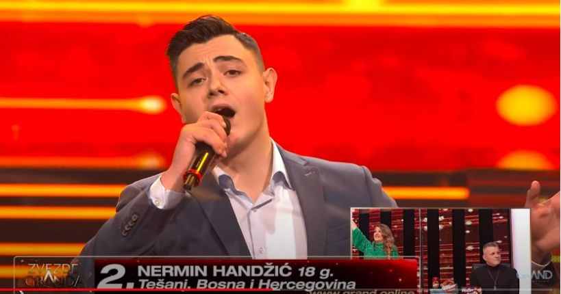 Nermin Handžić se direktno plasirao u polufinale “Zvezda Granda”