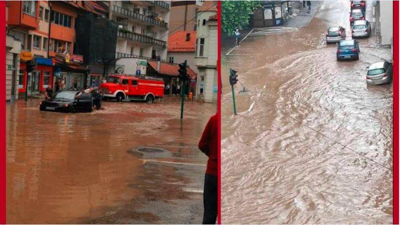 Ovakva situacija kakva se vidjela danas u Tešnju nije bila još od velike poplave 1976. godine… Ovakva situacija kakva se vidjela danas u Tešnju nije bila još od velike poplave 1976. godine…