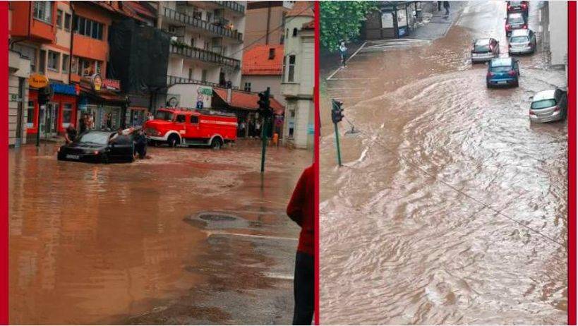 Ovakva situacija kakva se vidjela danas u Tešnju nije bila još od velike poplave 1976. godine…