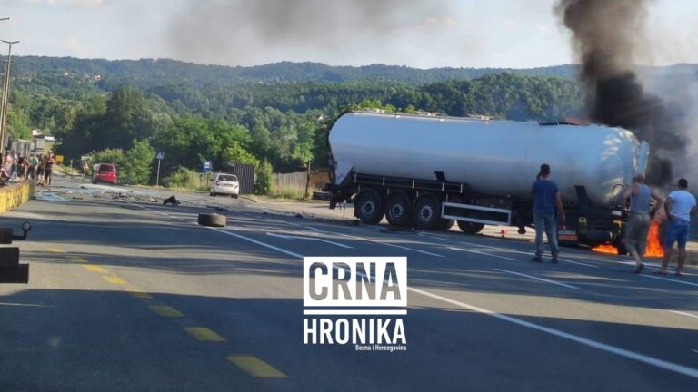 (VIDEO) TEŠKA NESREĆA U BIH: ZAPALILA SE CISTERNA, IMA POGINULIH OSOBA? (VIDEO) TEŠKA NESREĆA U BIH: ZAPALILA SE CISTERNA, IMA POGINULIH OSOBA?