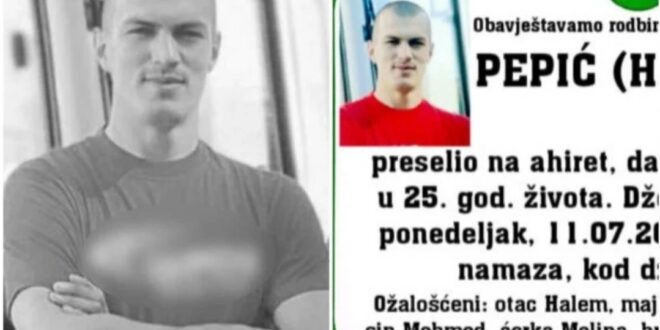 Detalji haosa u Sandžaku: Nakon dženaze se potukle dvije porodice, ovo je mladić (25) koji je ubijen Detalji haosa u Sandžaku: Nakon dženaze se potukle dvije porodice, ovo je mladić (25) koji je ubijen