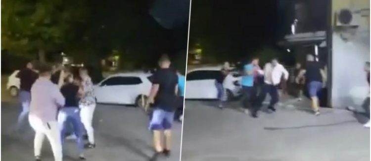 Objavljen snimak: U Kalesiji izbila masovna tuča ispred pekare