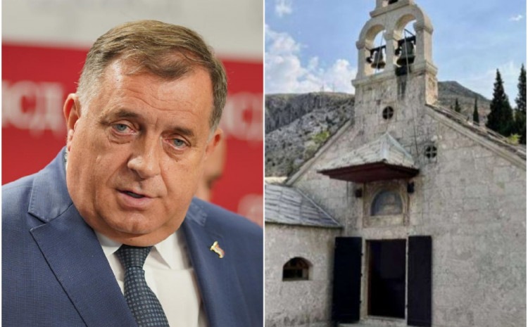 Dodik o napadu na Staru crkvu u Mostaru: U FBiH vlada aparthejd prema Srbima