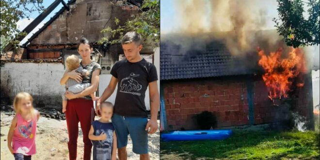 Tuga: Povratničkoj porodici u BiH jutros izgorio dom, oglasio se ministar Edin Ramić