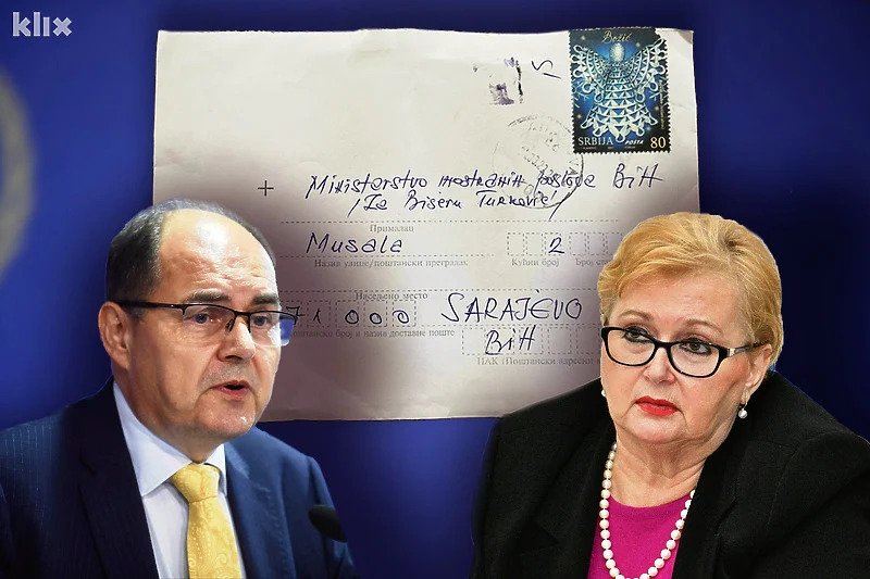 Bisera Turković dobila pismo u kojem se prijeti njoj i Christianu Schmidtu "moćnom Rusijom"