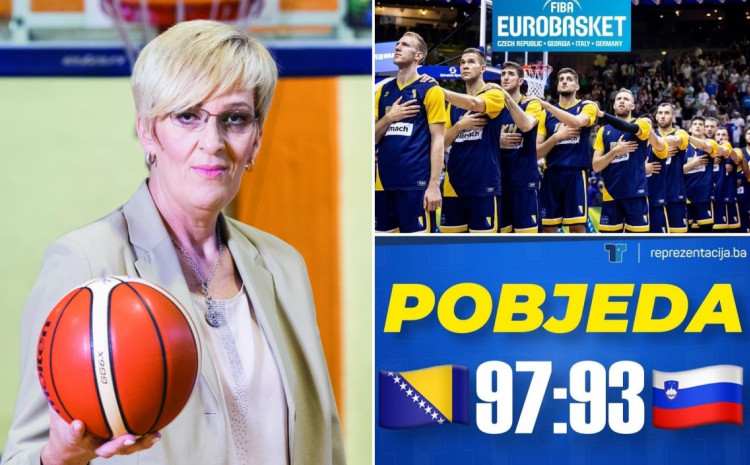 Razija Mujanović nakon historijske pobjede: Ovako se igra za državni grb Razija Mujanović nakon historijske pobjede: Ovako se igra za državni grb