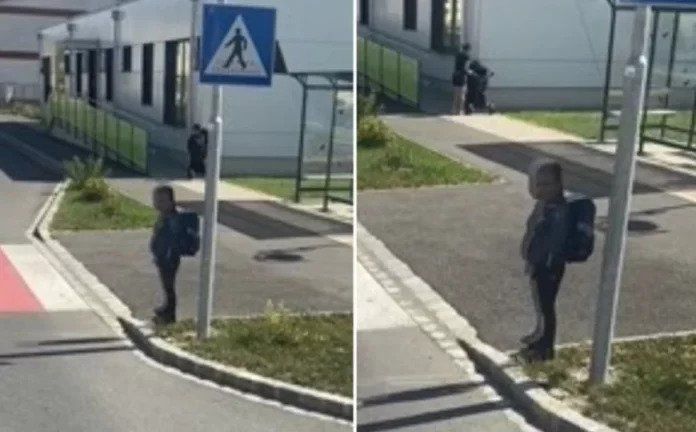 (VIDEO) POGLEDAJTE SNIMAK VOZAČA KOJI JE STAO NA PJEŠAČKOM PRIJELAZU KAKO BI PROPUSTIO DIJETE S RUKSAKOM, ALI DIJETE SE NIJE MICALO