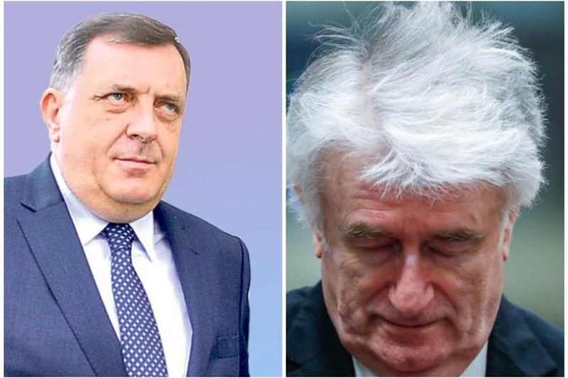 Dodik od Britanaca zatražio "bolji tretman" za osuđenog ratnog zločinca Karadžića￼￼