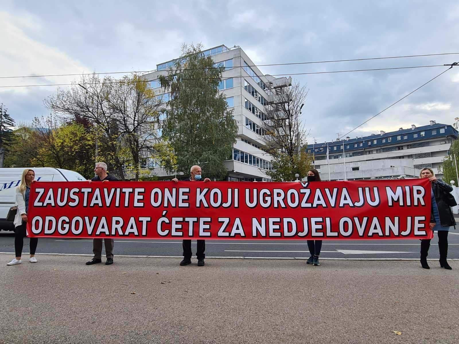 Danas novi protesti ispred zgrade OHR-a