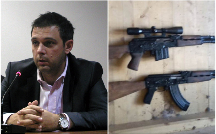 Ovo je oružje kojim je navodno planirano ubistvo državnog tužioca Čampare i načelnika policije