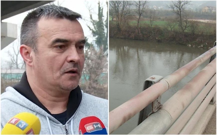 Hrabri Dobojlija koji je spasio djevojku: Bila je ljubičasta i smrznuta, skočila je u rijeku Bosnu