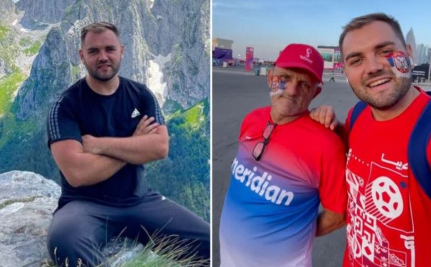 Influenser iz Srbije ispunio želju bolesnom ocu i odveo ga na Svjetsko prvenstvo u Katar Influenser iz Srbije ispunio želju bolesnom ocu i odveo ga na Svjetsko prvenstvo u Katar