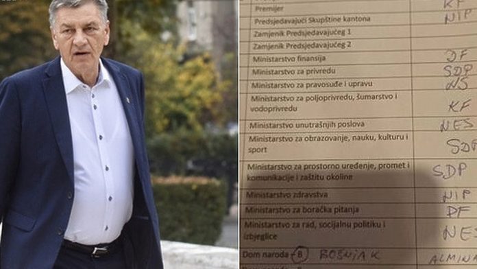 Ovako je buduća vlast u ZDK podijelila resore: Kasumovićevoj stranci premijer, NES-u MUP