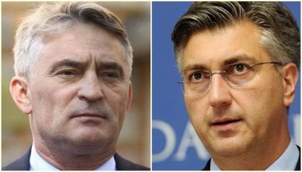 Plenković: Za nekoga ko navodno predstavlja Hrvate, Komšić vodi politiku protiv Hrvatske Plenković: Za nekoga ko navodno predstavlja Hrvate, Komšić vodi politiku protiv Hrvatske