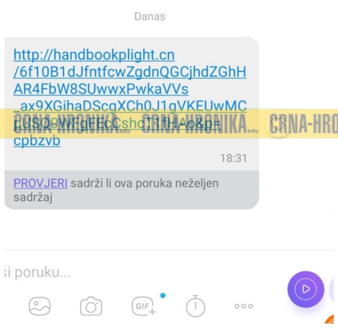 OPREZ: AKO STE DOBILI DANAS OVE PORUKE NA VIBERU TO JE PREVARA! OPREZ: AKO STE DOBILI DANAS OVE PORUKE NA VIBERU TO JE PREVARA!